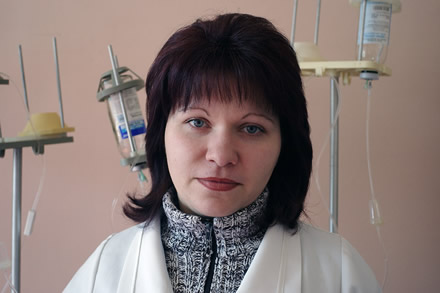 Woman doctor that help the Chernobyl victims
